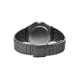 Casio Vintage Digital Gunmetal Chain Watch A158WETB-1ADF