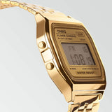 Casio Vintage Digital Golden Chain Watch A158WETG-9ADF