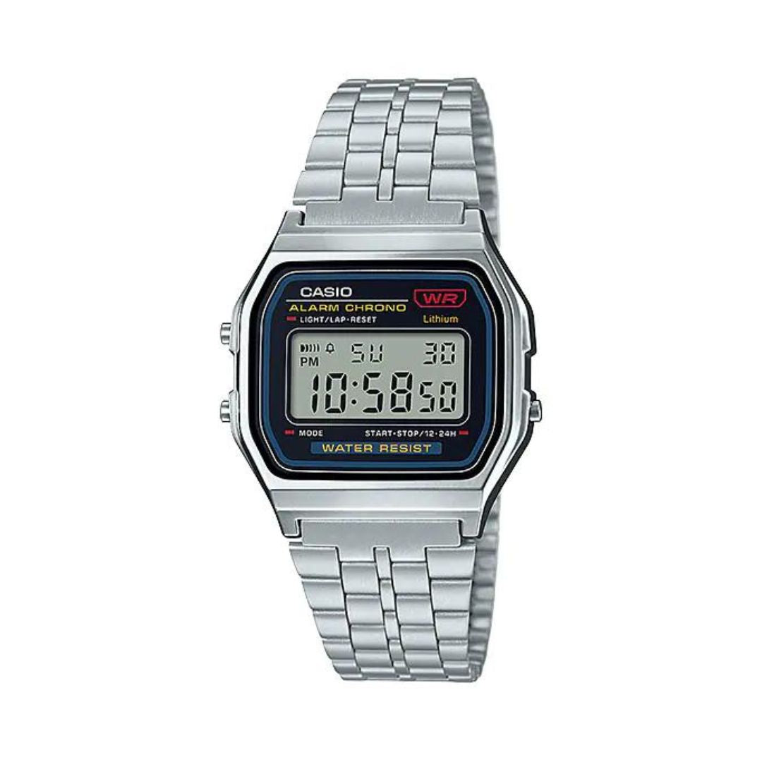 Casio Vintage Digital Chain Watch A159W-N1DF