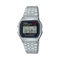 Casio Vintage Digital Watch - A159W-N1DF, Stainless Steel Chain Band, Silver