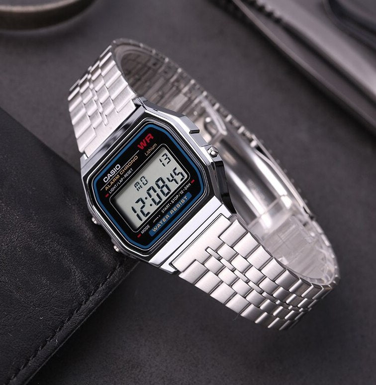 Casio Vintage Digital Chain Watch A159W-N1DF