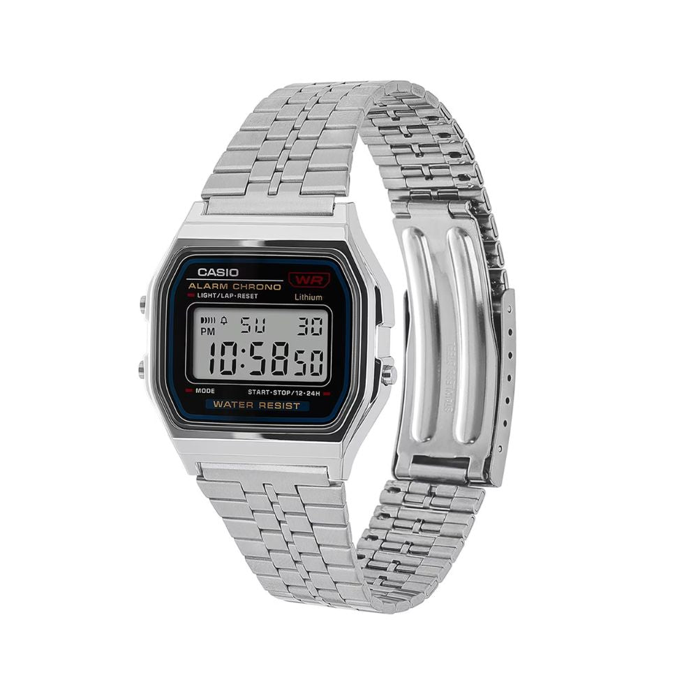 Casio Vintage Digital Chain Watch A159W-N1DF