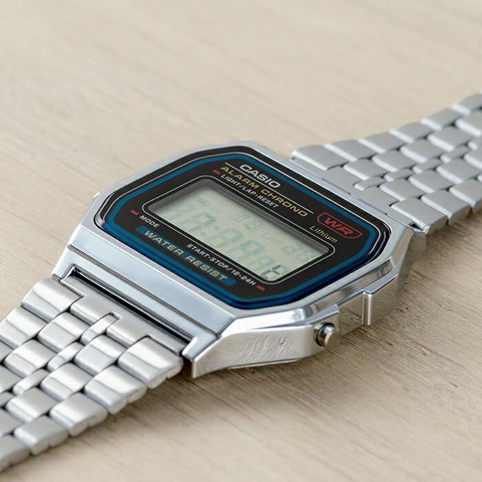 Casio A159WA-N1DF Vintage Digital Chain Watch