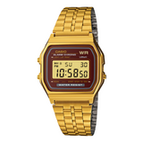 Casio Vintage Digital Chain Watch A159WGEA-5DF