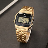 Casio A159WGED-1DF Vintage Diamond Digital Chain Watch