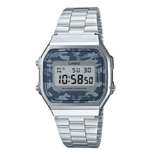Casio Vintage Illuminator Digital Chain Watch A168WEC-1DF