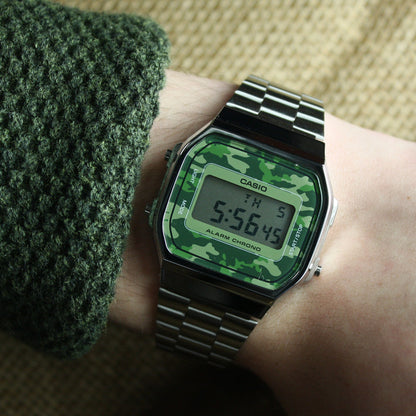 Casio Vintage Illuminator Digital Chain Watch A168WEC-3DF
