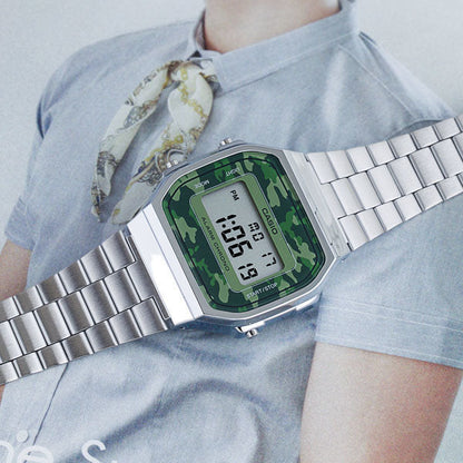 Casio Vintage Illuminator Digital Chain Watch A168WEC-3DF
