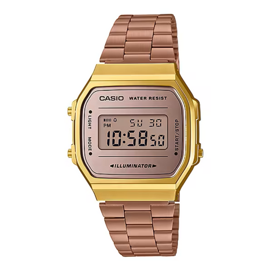 Casio Vintage Illuminator Digital Chain Watch A168WECM-5DF