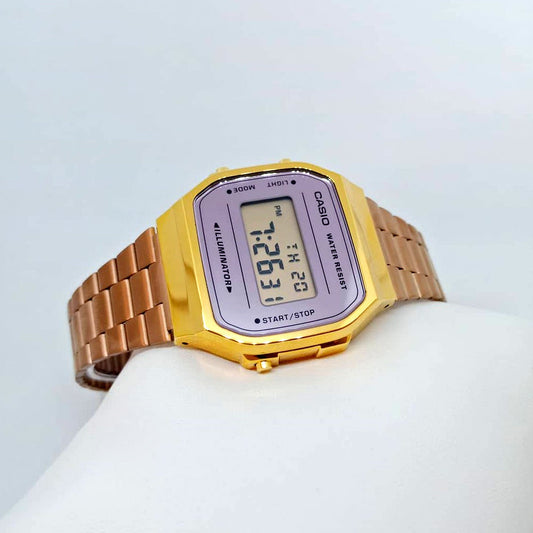 Casio Vintage Illuminator Digital Chain Watch A168WECM-5DF