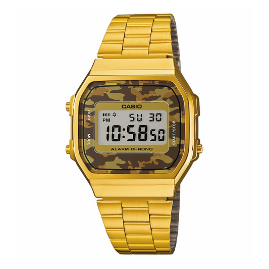 Casio Vintage Illuminator Digital Chain Watch A168WEGC-5DF