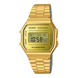 Casio Vintage Illuminator Digital Chain Watch A168WEGM-9DF