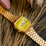 Casio Vintage Illuminator Digital Chain Watch A168WEGM-9DF