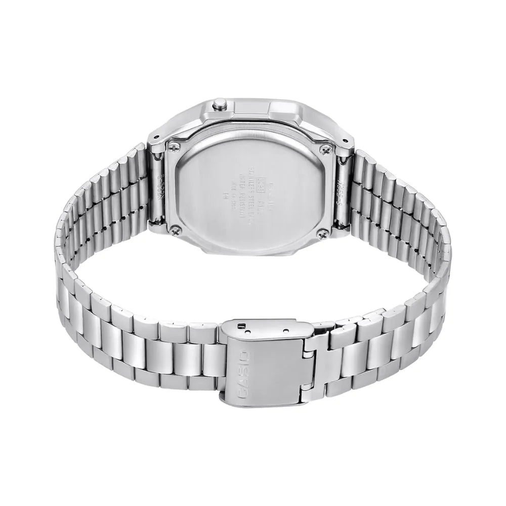 Casio A168WEM-7DF Premium Quality Vintage Digital Watch – Illuminator Backlight, Stainless Steel Band | Limited Stock