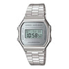 Casio A168WEM-7DF Premium Quality Vintage Digital Watch – Illuminator Backlight, Stainless Steel Band | Limited Stock