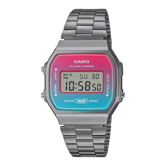 Casio Vintage Illuminator Digital Chain Watch A168WERB-2ADF