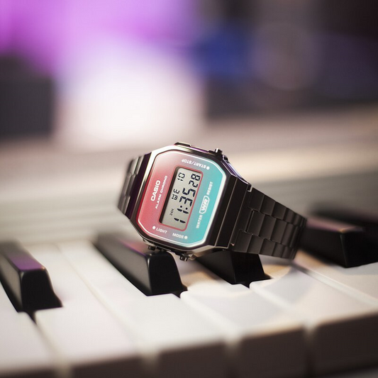Casio Vintage Illuminator Digital Chain Watch A168WERB-2ADF