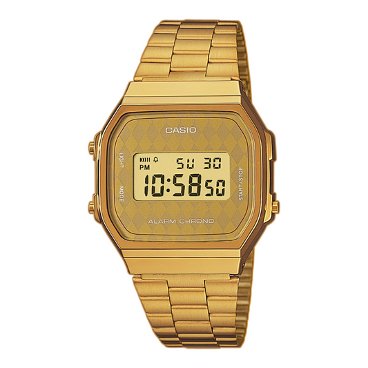 Casio Vintage Illuminator Digital Chain Watch A168WG-9BWDF