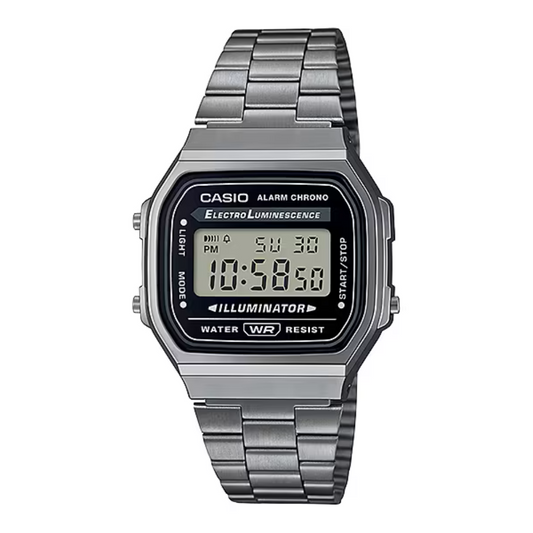 Casio Vintage Illuminator Digital Chain Watch A168WGG-1ADF