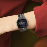 Casio A168WGG-1BDF Vintage Illuminator Digital Chain Watch