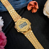 Casio Vintage Digital Golden Chain Watch A171WEG-9ADF