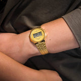Casio Vintage Digital Golden Chain Watch A171WEG-9ADF