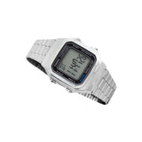 Casio Vintage Dual Time Digital Chain Watch A178WA-1ADF