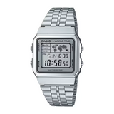 Casio Vintage World Time Digital Chain Watch A500WA-7DF