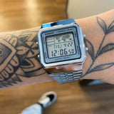 Casio Vintage World Time Digital Chain Watch A500WA-7DF