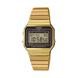 Casio Vintage Super Slim Digital Chain Watch A700WG-9ADF