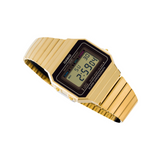 Casio Vintage Super Slim Digital Chain Watch A700WG-9ADF