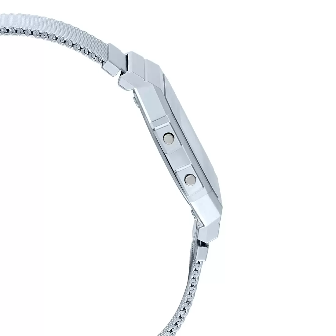 Casio Vintage Super Slim Digital Mesh Chain Watch A700WM-7ADF