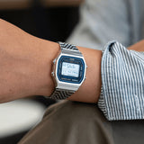 Casio Vintage Step Tracker Bluetooth Chain Watch ABL-100WE-1ADF