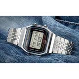 Casio Vintage Step Tracker Bluetooth Chain Watch ABL-100WE-1ADF