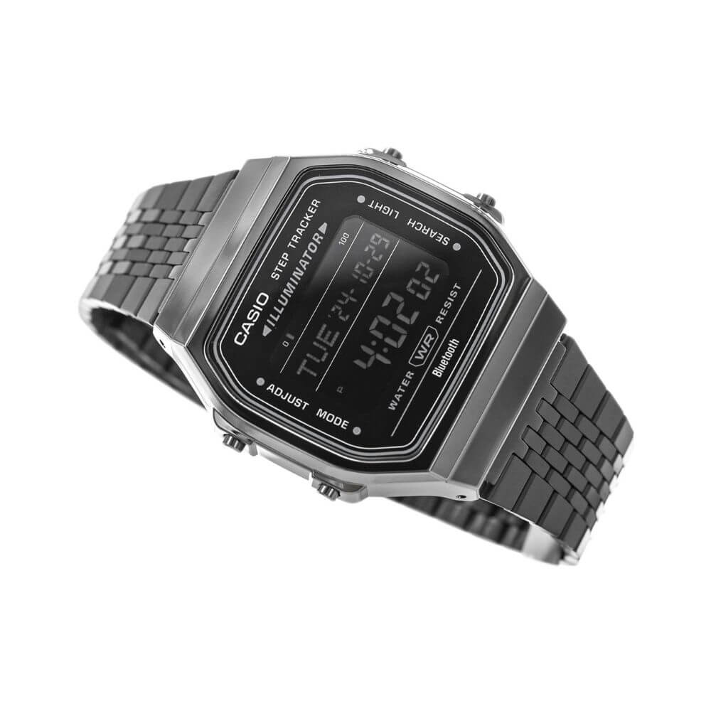Casio Vintage Step Tracker Bluetooth Chain Watch ABL-100WEGG-1BDF