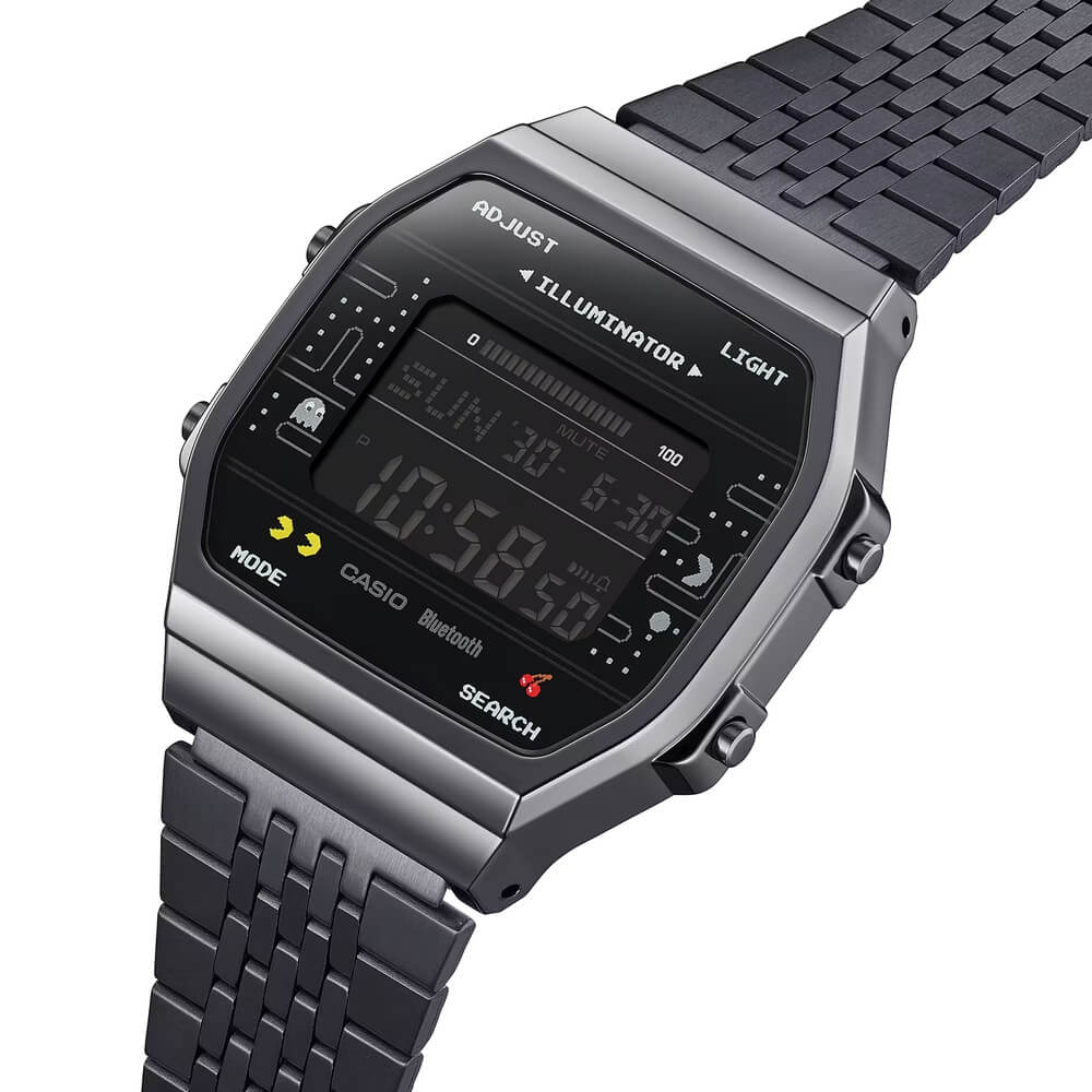 Casio Vintage Step Tracker Bluetooth Chain Watch ABL-100WEPC-1BDF