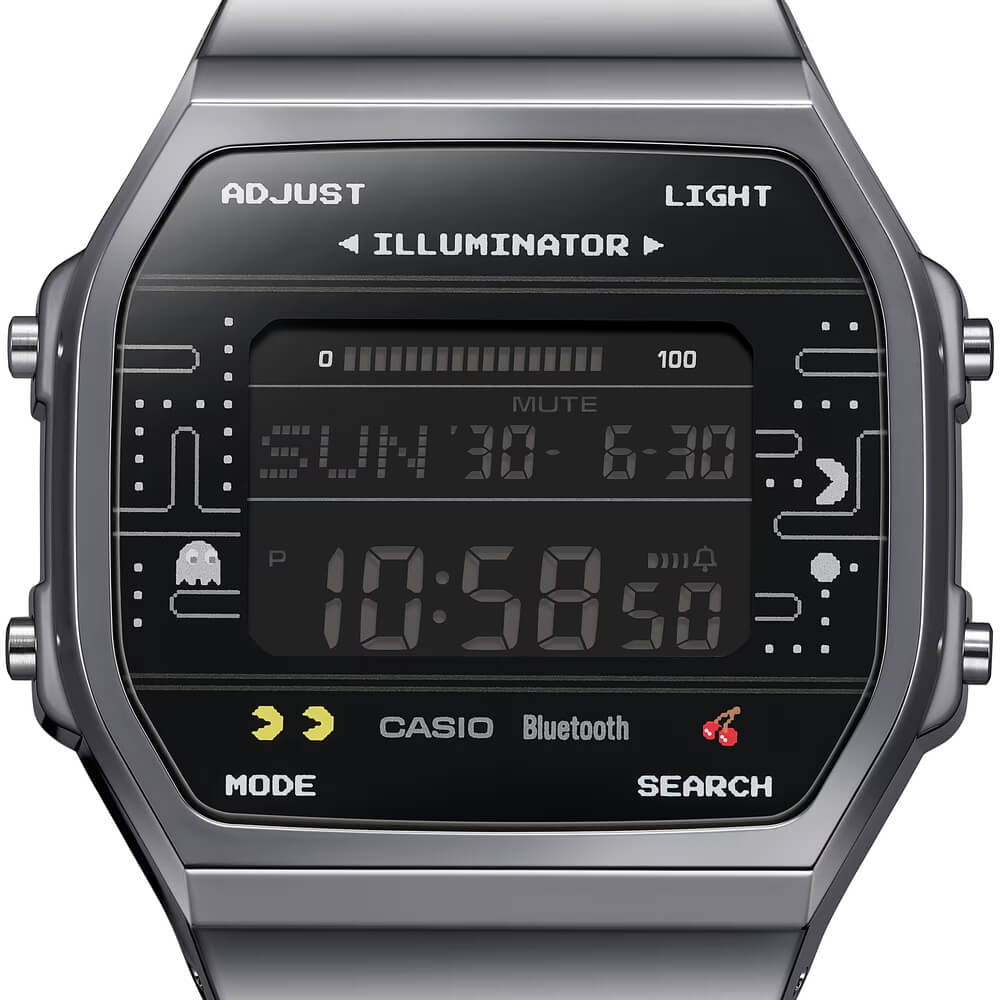 Casio Vintage Step Tracker Bluetooth Chain Watch ABL-100WEPC-1BDF