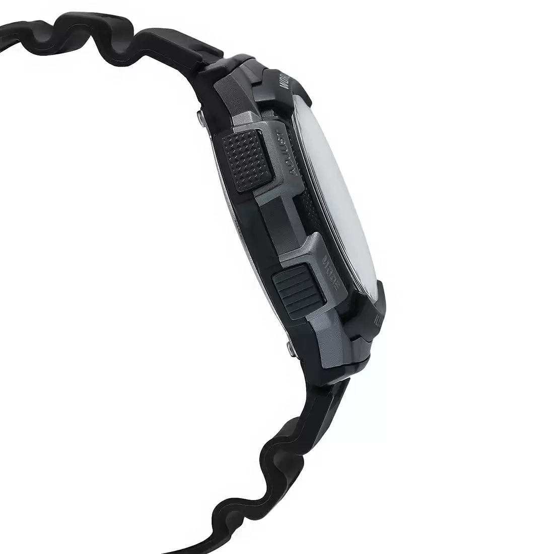 Casio Youth World Time Digital Resin Belt Watch AE-1000W-1BVDF