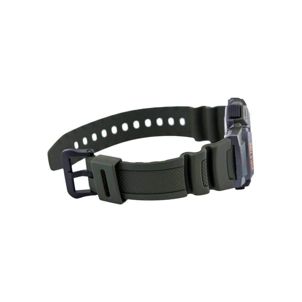 Casio Youth World Time Digital Resin Belt Watch AE-1000W-3AVDF