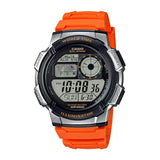 Casio Youth World Time Digital Resin Belt Watch AE-1000W-4BVDF