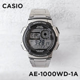 Casio Youth World Time Digital Chain Watch AE-1000WD-1AVDF