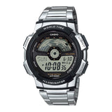 Casio Youth World Time Digital Chain Watch AE-1100WD-1AVDF