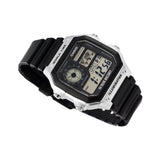 Casio Youth World Time Digital Resin Belt Watch AE-1200WH-1CVCF