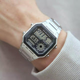 Casio AE-1200WHD-1AVDF Youth World Time Digital Chain Watch