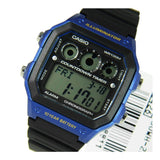 Casio Youth Illuminator World Time Resin Belt Watch AE-1300WH-2AVDF