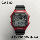 Casio Youth Illuminator World Time Resin Belt Watch AE-1300WH-4AVDF