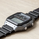 Casio Youth Illuminator World Time Resin Belt Watch AE-1300WH-8AVDF