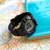 Casio Youth Dual Time Digital Resin Belt Watch AE-1500WH-1AVDF