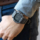 Casio Youth Dual Time Digital Resin Belt Watch AE-1600H-8BVDF