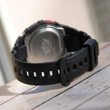 Casio Youth World Time Digital Resin Belt Watch AE-2000W-1BVDF